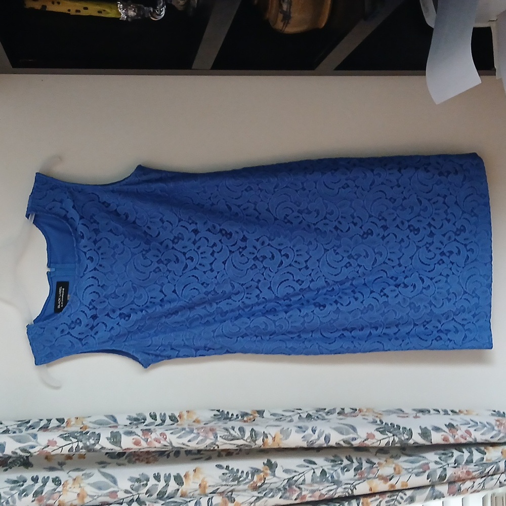 BLACK LABEL by EVAN-PICONE Blue lace Dress size 12